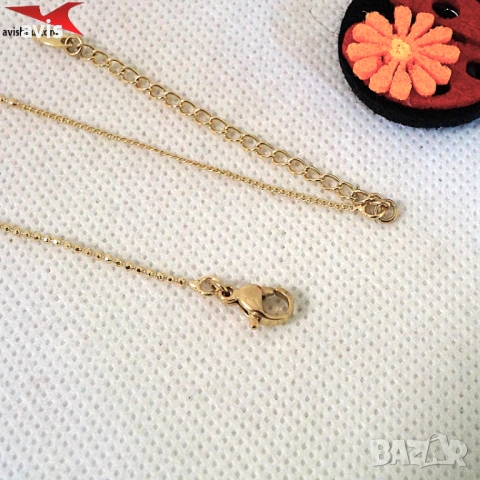 Синджир с 14К златно покритие 254600, снимка 2 - Пръстени - 54242673