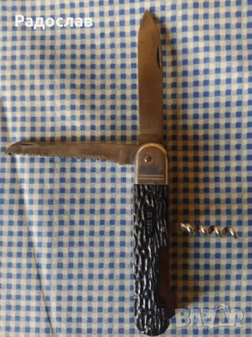 стар германски сгъваем нож VEB Sesta, снимка 4 - Ножове - 49996626