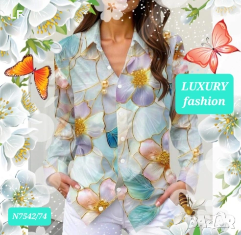 Дамски ризи, снимка 6 - Ризи - 53690935