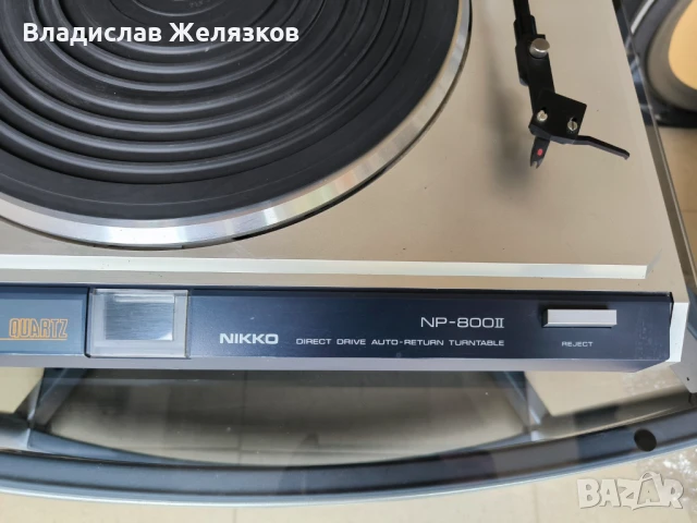 Nikko NP-800 MKII Direct Drive, Auto-Return Turntable, снимка 2 - Грамофони - 50861052