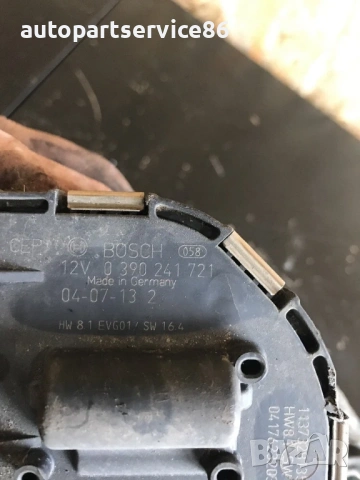 Ляв мотор за чистачки на прозореца за Peugeot 407 2.0 HDi десен волан (2003-2009) 0390241721, снимка 3 - Части - 53525320