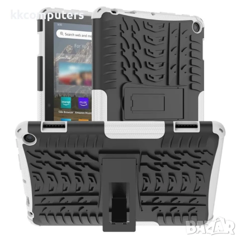 Amazon Fire HD 8 (2022) Удароустойчив Калъф и Протектор, снимка 4 - Калъфи, кейсове - 50977522