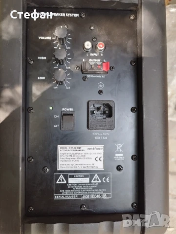 RENKFORCE 80amp, снимка 5 - Тонколони - 51213127