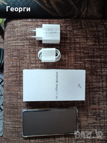 Honor Magic 7 lite + Honor 66W Super Charge + аксесоари, снимка 2 - Huawei - 53897713