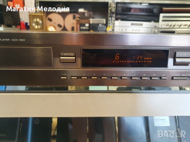 CD Player Yamaha CDX-393  В перфектно техническо и много добро визуално състояние., снимка 5 - Декове - 46188335