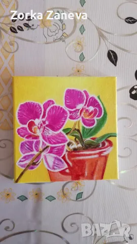 Картина,рисувана на платно, снимка 2 - Картини - 49984290