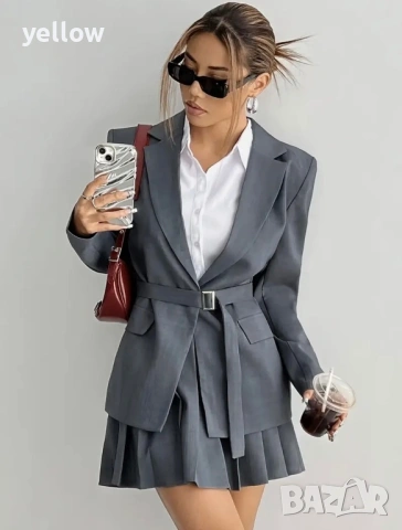 Комплект сако и пола , снимка 2 - Комплекти - 53788109