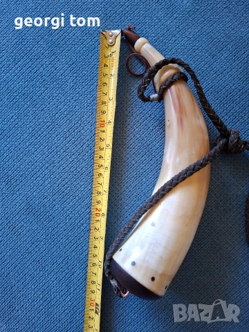 Продавам рог за барут, снимка 6 - Колекции - 53534932