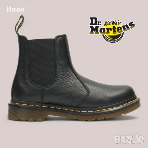 Нови дамски боти Dr. Martens естествена кожа