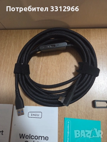 INIU DI-401 Link Cable, предназначен за връзка между VR слушалки и компютър., снимка 2 - Друга електроника - 53750070