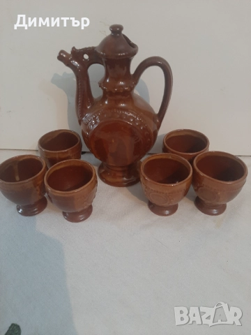 Керамичен сервиз за ракия