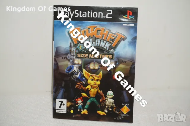 Рядка Игра за PS2 Ratchet & Clank Size Matters, снимка 4 - Игри за PlayStation - 48258097