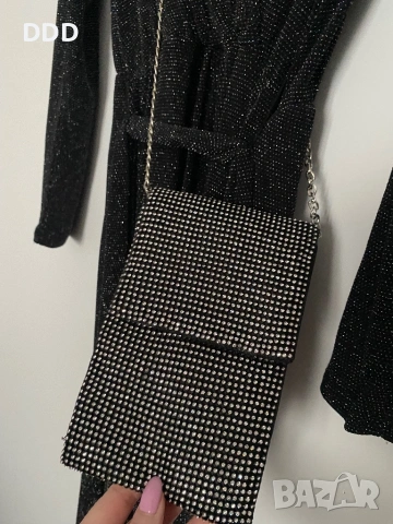 Гащеризон МOHITO в черно с блестящи нишки, снимка 3 - Гащеризони - 54245661