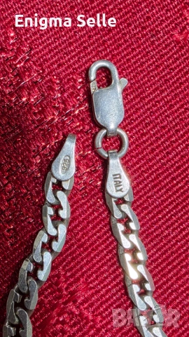 Сребърен синджир със винтидж сребърен медальон - муска - кутийка с тайник, амулет, сребро 13,82 гр, снимка 4 - Колиета, медальони, синджири - 54161122