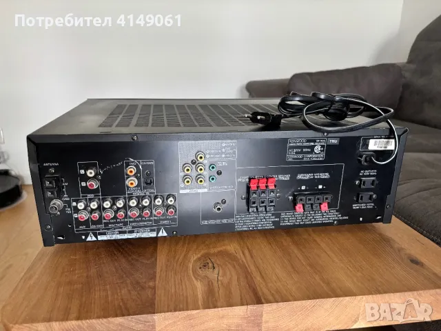 Kenwood VR 405 surround , 5Х 80 W,  Dolby Digital аудио-видео рисивър, снимка 5 - Ресийвъри, усилватели, смесителни пултове - 50431381