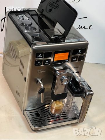 Кафемашина кафе автомат Saeco exprelia с гаранция, снимка 4 - Кафемашини - 46412933
