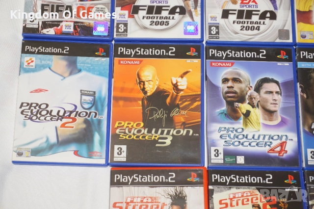 Игри за PS2 Fifa 06/Fifa 2005/2004/2003/2002/PES 2 3 4 5 6/Arsenal/Fifa Street 1 2/Gaelic Games 2, снимка 4 - Игри за PlayStation - 52868757