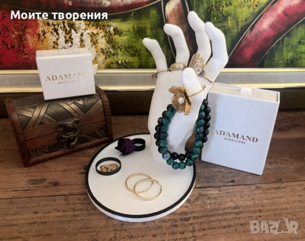 Поставка за бижута – ръка за пръстени и аксесоари, снимка 5 - Други - 54095280