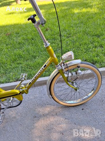 vintage folding bike-Hercules, снимка 2 - Велосипеди - 46503079