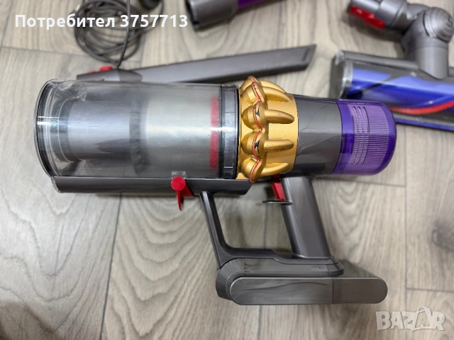 Прахосмукачка Dyson v15, снимка 3 - Прахосмукачки - 53455524