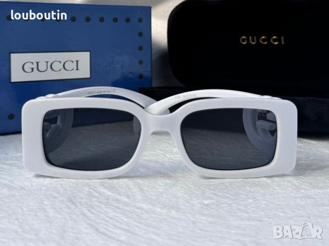 Gucci 2024 дамски слънчеви очила правоъгълни GG1325, снимка 8 - Слънчеви и диоптрични очила - 46486468