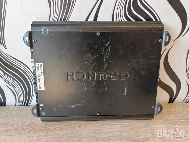 Усилвател Crunch MXB480 Blackmaxx, снимка 9 - Ресийвъри, усилватели, смесителни пултове - 53694706