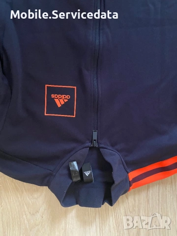 Adidas оригинално горнище half zip – размер M – перфектно състояние, снимка 3 - Спортни дрехи, екипи - 54084167