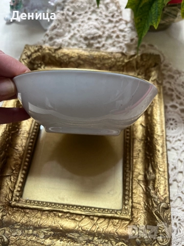 Бонбониера Kaiser Germany   Изработена  от висококачествен порцелан, многоцветен дизайн , снимка 8 - Други - 52970038