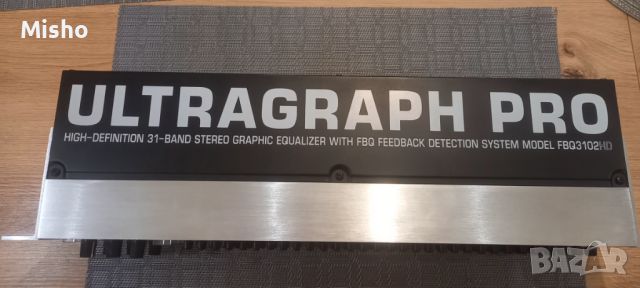 Behringer ULTRAGRAPH PRO FBQ3102HD, снимка 4 - Ресийвъри, усилватели, смесителни пултове - 45406986