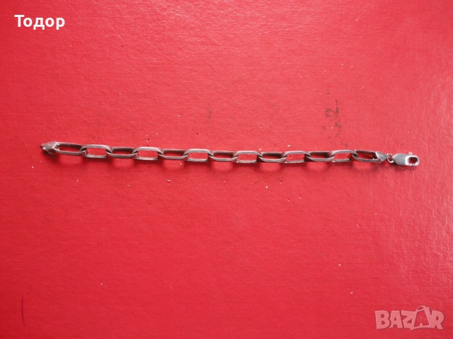 Шведска сребърна гривна GHA 925, снимка 2 - Гривни - 53304193