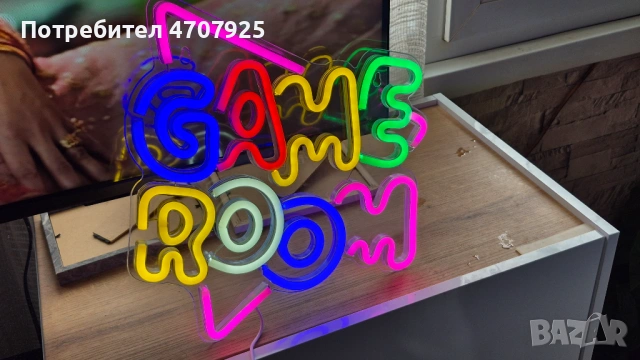 Неон PLEXI LED GAME ROOM многоцветен NNE20 Neolia