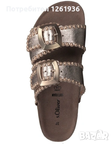 Оригинални чехли s. Oliver , снимка 2 - Чехли - 54189743