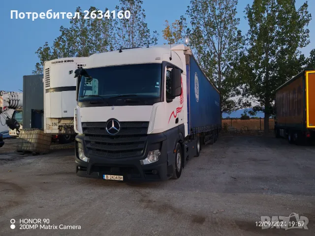 Mercedes actros, снимка 1 - Камиони - 47377753