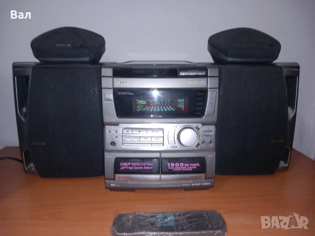  Качествена аудио система AIWA CX-NS74HR – като нова