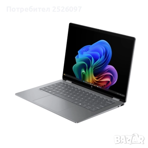 HP OmniBook X Flip 2in1/14” 2K Touch/Ryzen AI 7 350/16GB 7500MHz/512GB, снимка 4 - Лаптопи за работа - 52846442