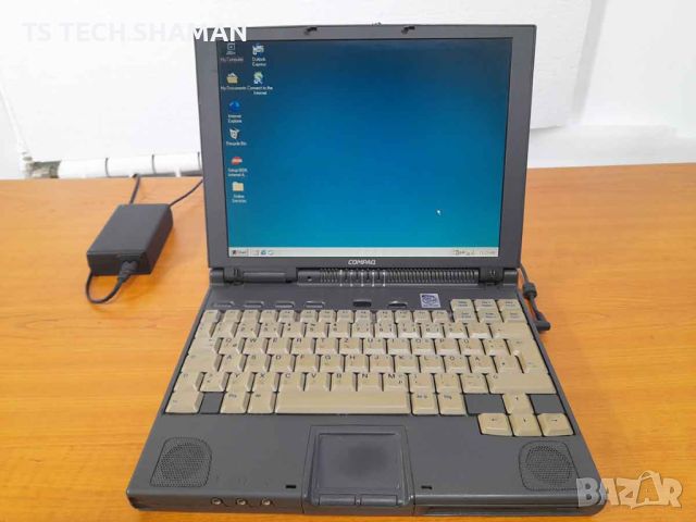 ⭐Продавам рядък ретро лаптоп COMPAQ ARMADA 4210T с Windows 98⭐, снимка 2 - Лаптопи за дома - 46539867