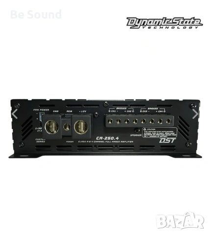 Мощен 4 канален Усилвател Dynamic State Custom CA240.4 Клас АБ , снимка 6 - Ресийвъри, усилватели, смесителни пултове - 53786596