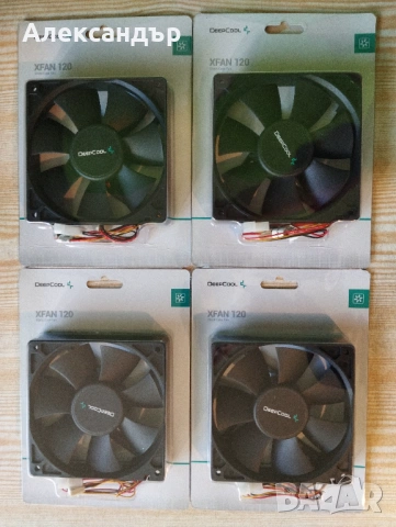 Вентилатори DeepCool 120mm с гаранция