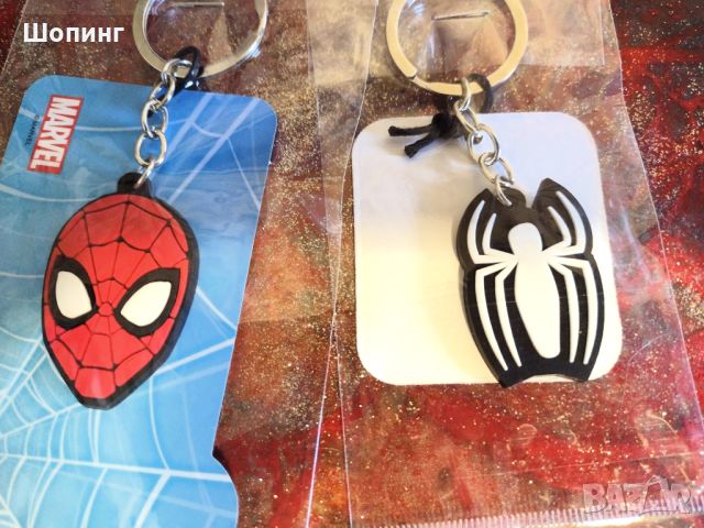 Оригинални ключодържатели Marvel  Spiderman - светещи, снимка 4 - Други ценни предмети - 45187871