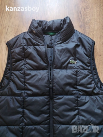 LACOSTE - страхотен мъжки елек ХС, снимка 3 - Други - 54101185