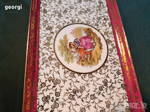 немско порцеланово плато Ромео и Жулиета 27/2, снимка 2 - Сервизи - 51467154