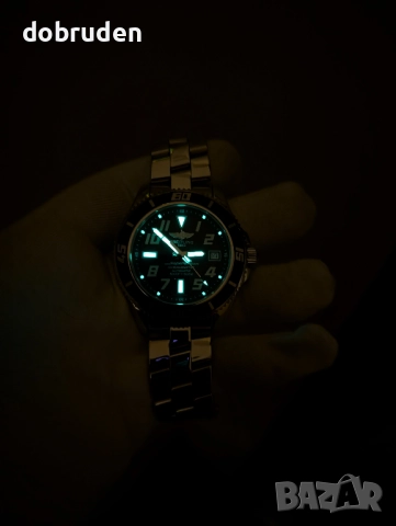 Промо! Breitling SuperOcean 42mm A17364 Black diver часовник, снимка 10 - Мъжки - 52911660