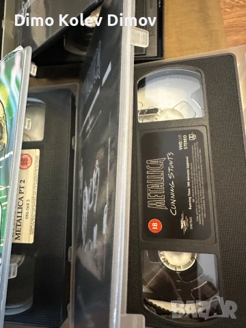 Metallica Видео Колекция VHS HiFi Stereo, снимка 5 - Други музикални жанрове - 53754309