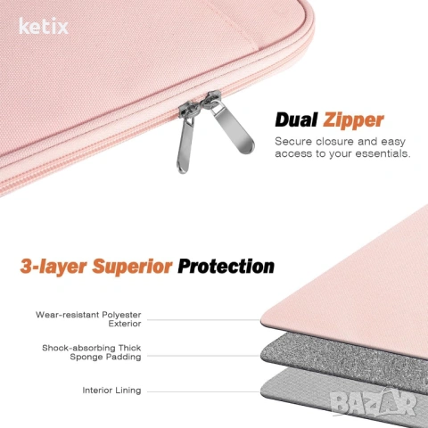 Калъф за таблет 12.9-13 инча, снимка 3 - Лаптоп аксесоари - 53733236