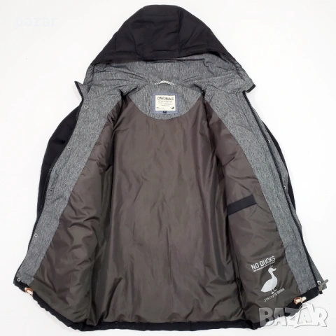 JACK & JONES Мъжко Зимно Яке С Качулка Като Ново S-M, снимка 5 - Якета - 54290317