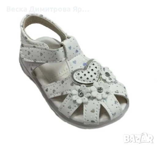 Леки и удобни светещи детски сандали за момиче, снимка 4 - Бебешки обувки - 51193632