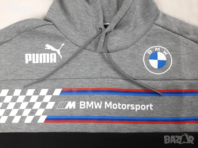 Puma BMW Motorsport - Оригинален мъжки суитшърт размер М, снимка 6 - Суичъри - 48708274