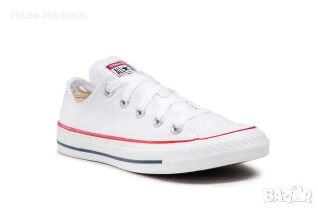 CONVERSE CHUCK TAYLOR ALL STAR WHITE  номер 43 -44 кецове/ маратонки , снимка 3 - Кецове - 45862176