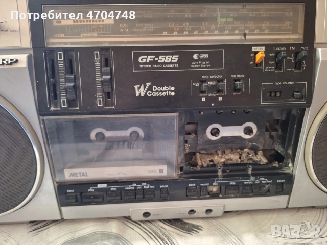 Касетофон Sharp 565 за части, снимка 9 - Части и Платки - 54005350