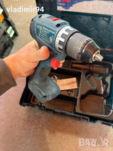 Bosch GSR 18V-45 Безчетков винтоверт, снимка 7 - Винтоверти - 53704922